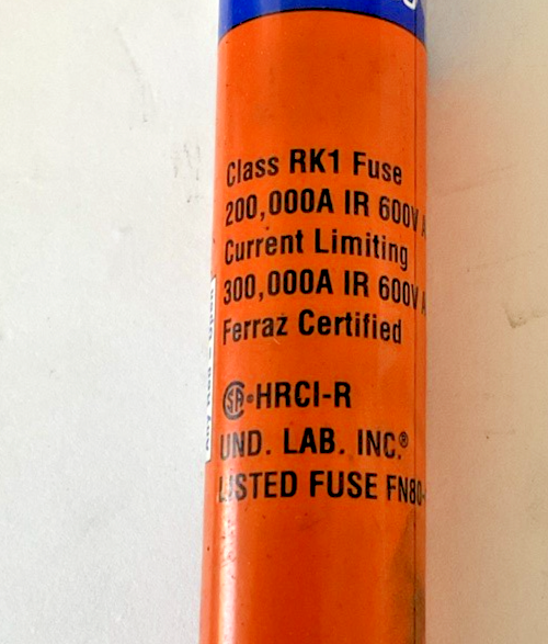 FERRAZ SHAWMUT A6D30R AMP-TRAP 2000 FUSES 30A 600VAC ***LOTOF3***4