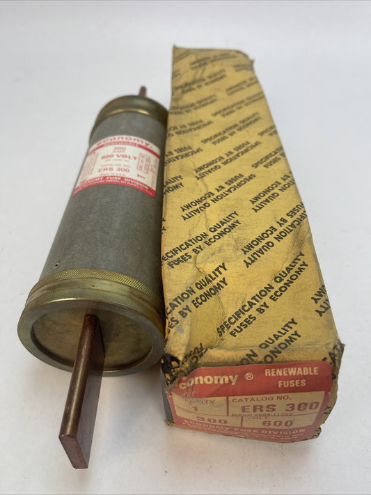 ECONOMY ERS 300 RENEWABLE FUSE 300AMP 600VAC0