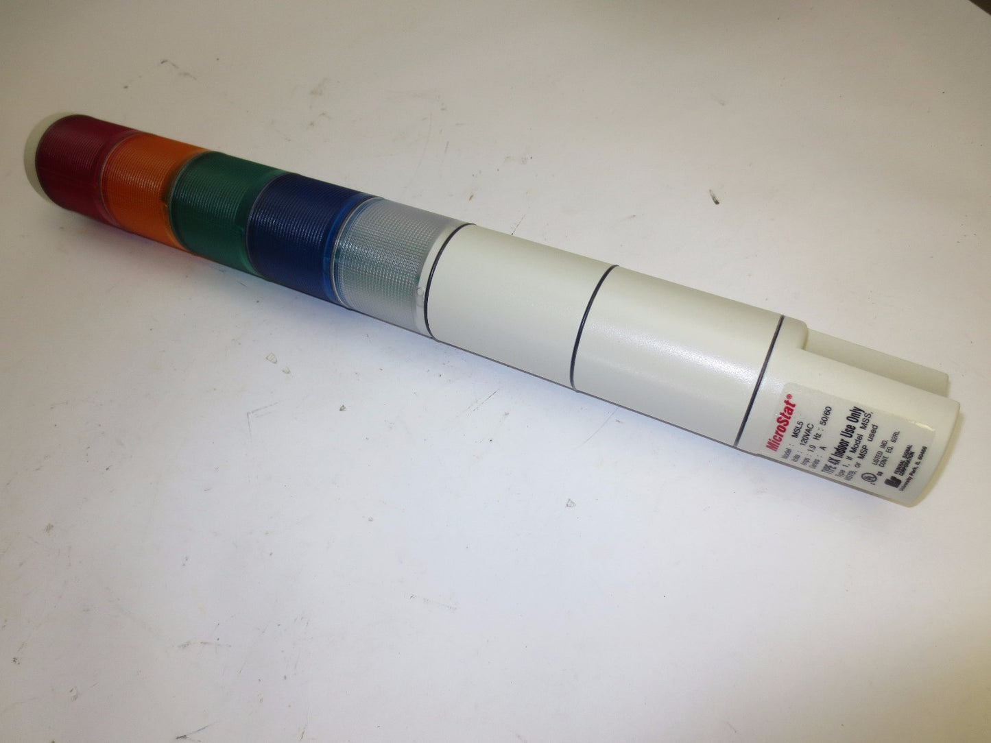 FEDERAL SIGNAL MSL5-120 - STATUS INDICATOR - 5-STACK LIGHTS - 120V2