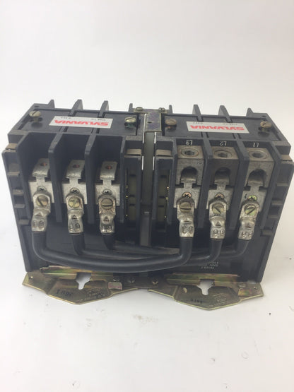 SYLVANIA T50U04C2 SIZE 4 STARTER 600VAC 135A TYPE TM4