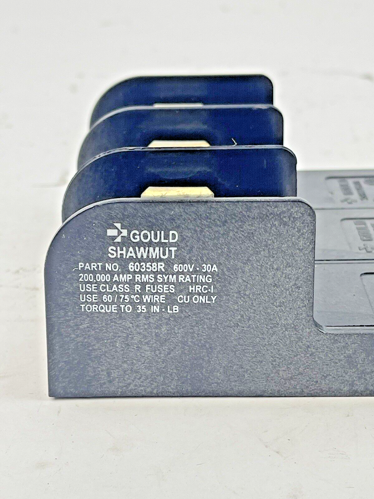 GOULD SHAWMUT - 60358R - FUSE HOLDER - 3 POLE, 600 V, 30 A4