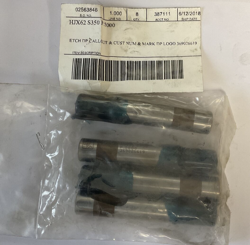 DAYTON HJX62 S350 P.5000 125 M2 P.5000 PUNCH ****LOTOF4**** 3690266190