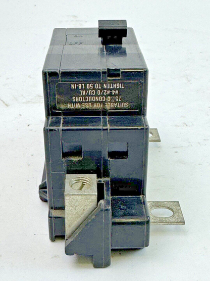 SQUARE D - QOM125VH - MAIN CIRCUIT BREAKER - 2 POLE/ 125 A/ 240 VAC2