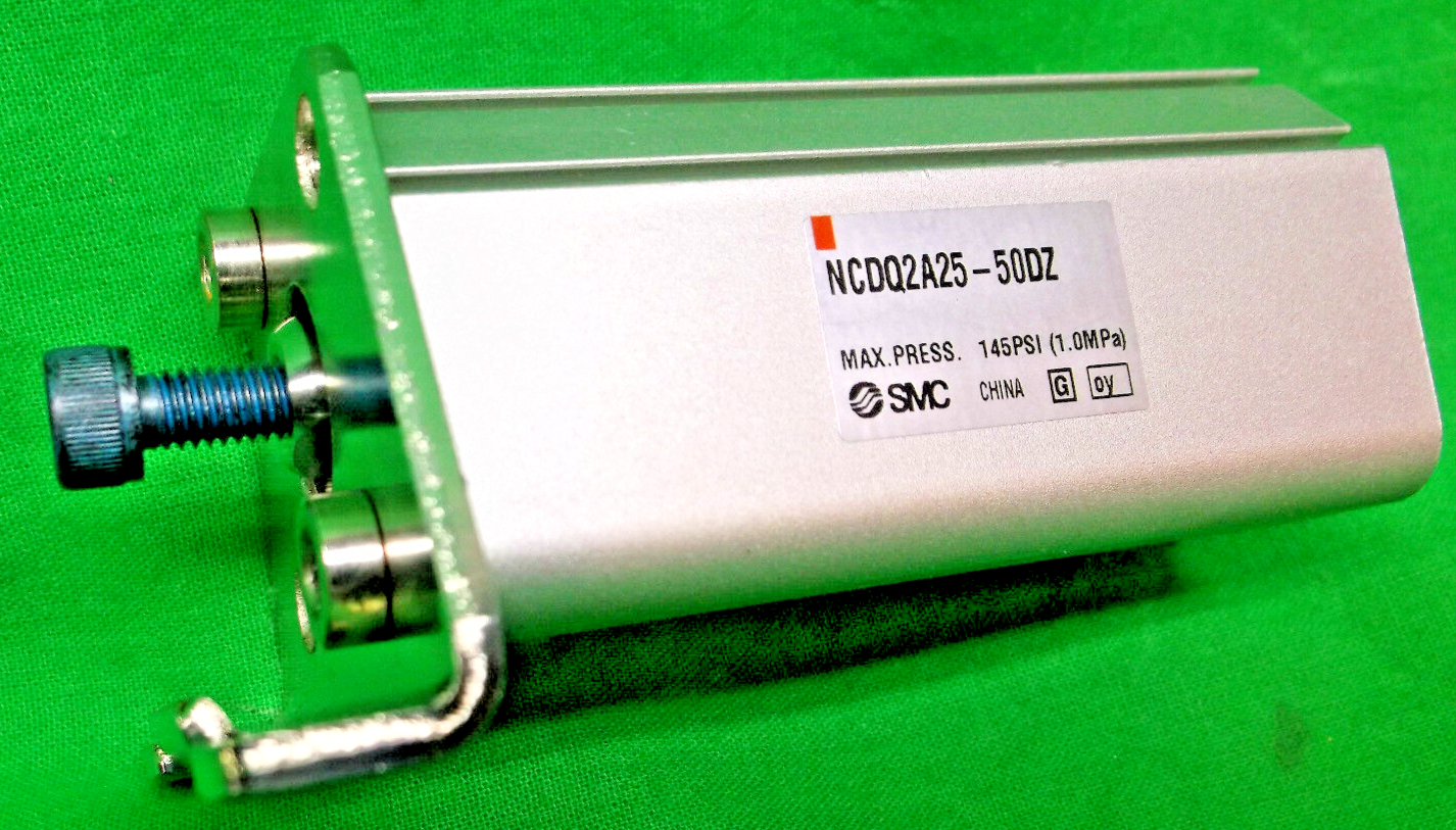 SMC NCDQ2A25-50DZ CYLINDER MAX PRESSURE 145PSI (1.0M Pa)0