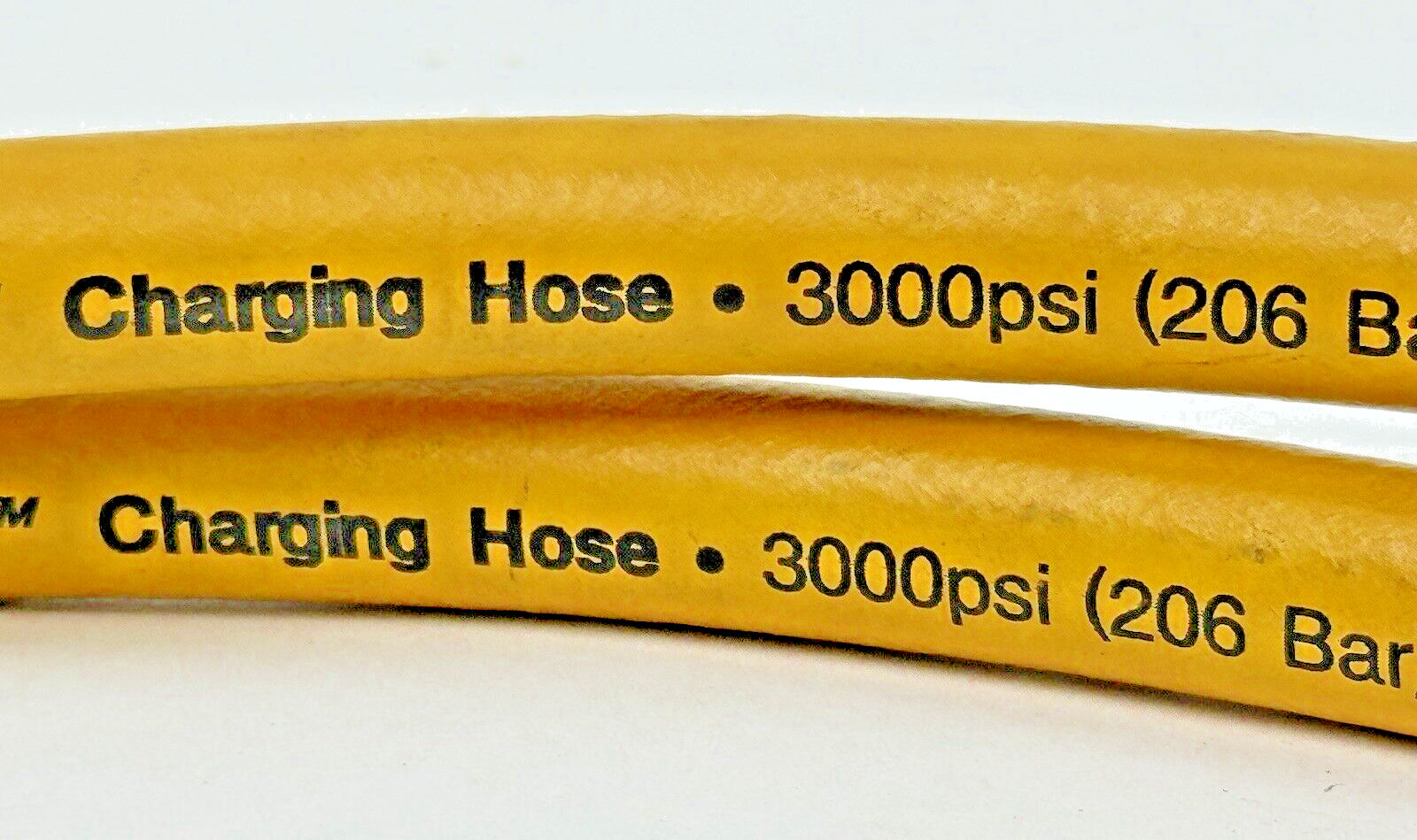 YELLOW JACKET - PLUS II 60" 1/4" CHARGING HOSE - YELLOW - 3000 PSI / 600 PSI4