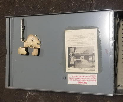 CH WESTINGHOUSE FDP FDP325 400 AMP 240VAC FUSE PANELBOARD SWITCH 4