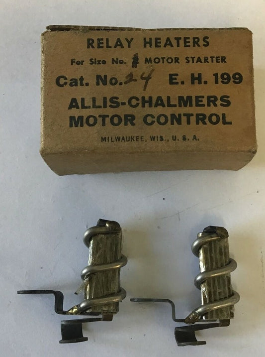 ALLIS-CHALMERS 24 E.H.199 RELAY HEATER ***LOTOF2***0