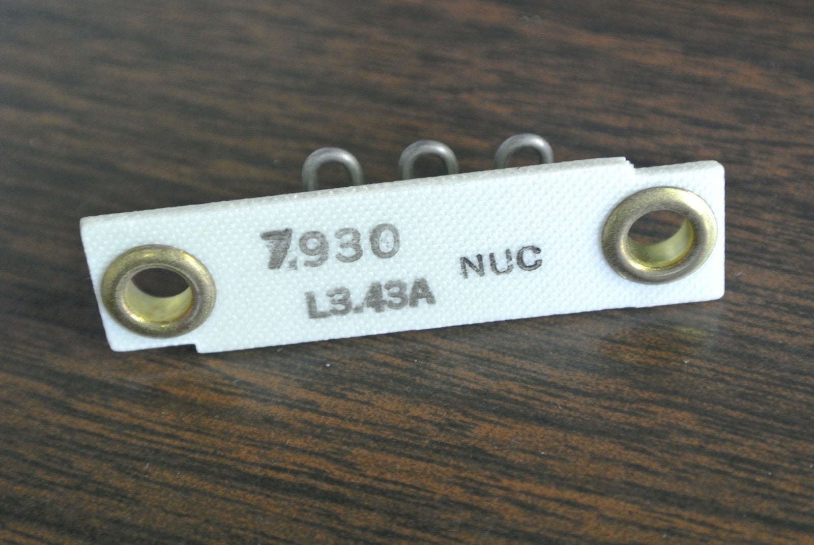 GE L343A / CR123L3.43A THERMAL OVERLOAD HEATER 2.7-2.9A - NEW SURPLUS - BOX of 33