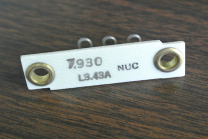 GE L343A / CR123L3.43A THERMAL OVERLOAD HEATER 2.7-2.9A - NEW SURPLUS - BOX of 33