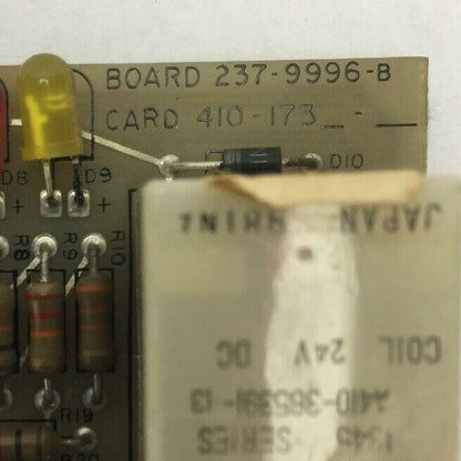 NOTIFIER 237-9996-B FIRE ALARM CIRCUIT BOARD 410-1731