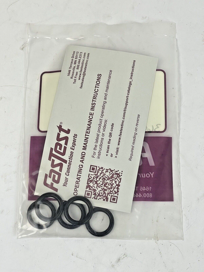FasTest - BULK SEAL KIT - S1208B70 - O-RING REPLACEMENT (5 INCLUDED IN KIT)2
