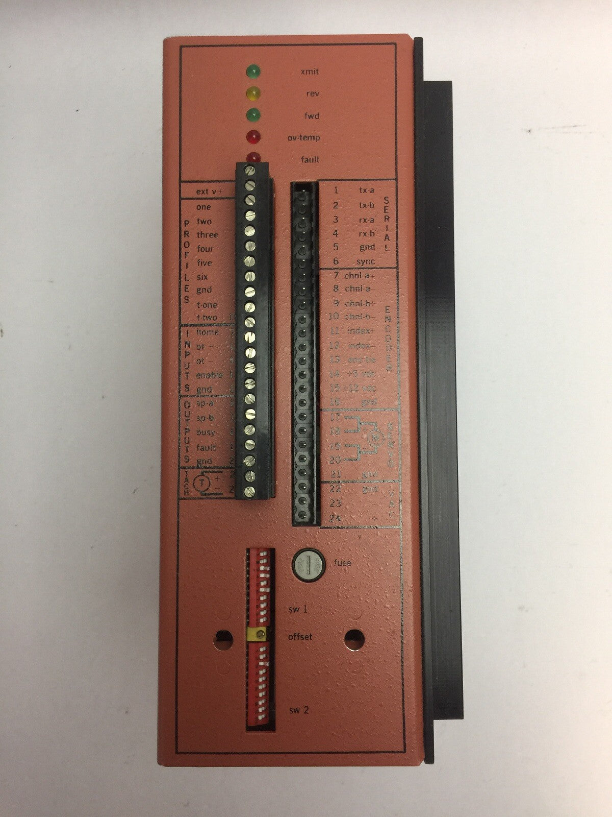 WHEDCO CMC-2071-2-B SERVO MOTOR CONTOLLER 78004076/9410 0