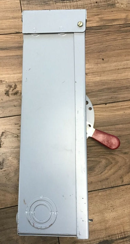 GENERAL ELECTRIC TG4322R SAFETY SWITCH 60A 240VAC 250VDC MOD.7 TYPE3R 4