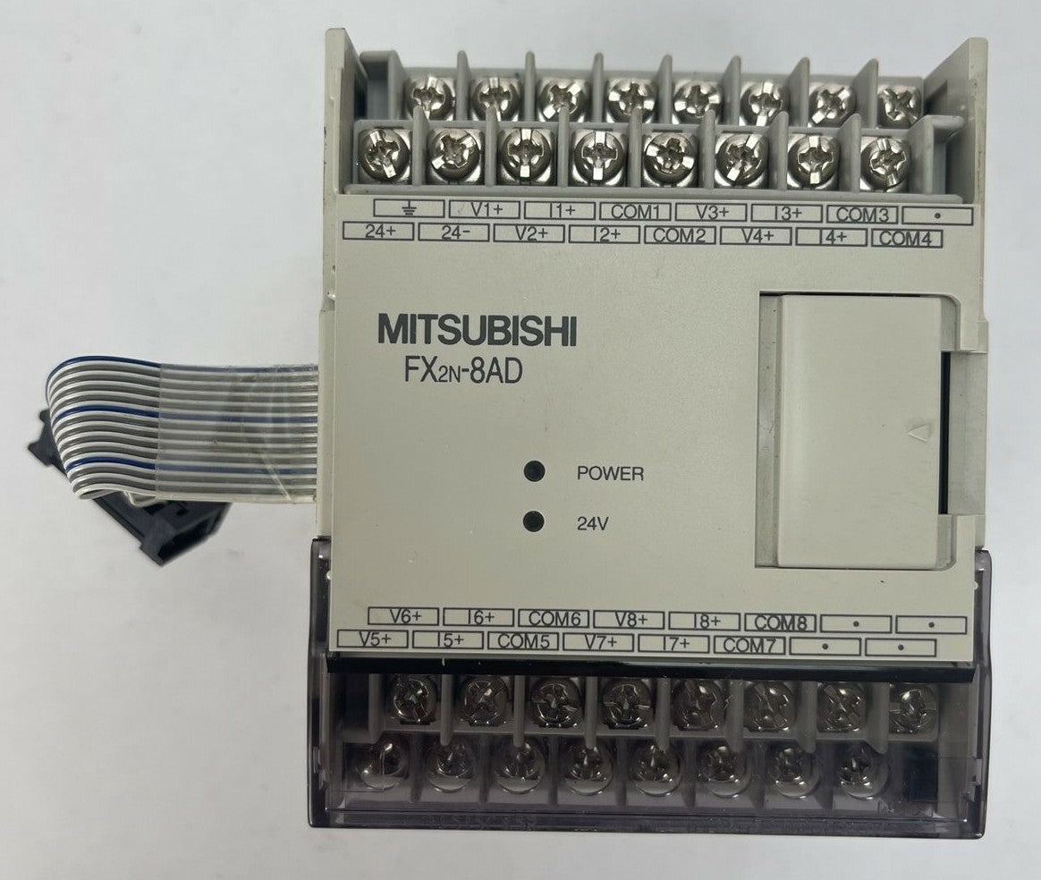 MITSUBISHI FX2N-8AD PROGRAMMABLE CONTROLLER 24VDC0