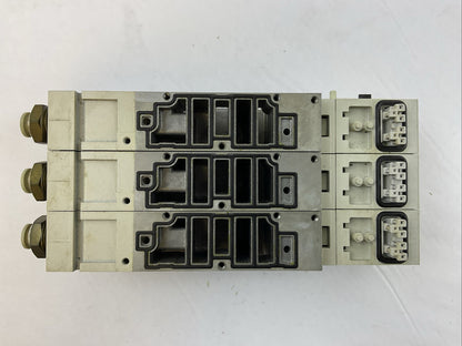 SMC MANIFOLD VALVE VQ 4000 (LOT OF 3)0