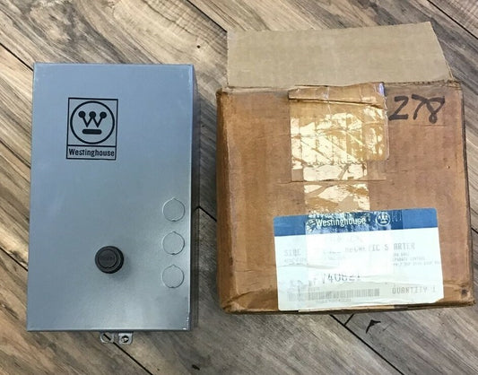 WESTINGHOUSE A200S1CAC MAGNETIC STARTER ENCLOSURE ONLY0