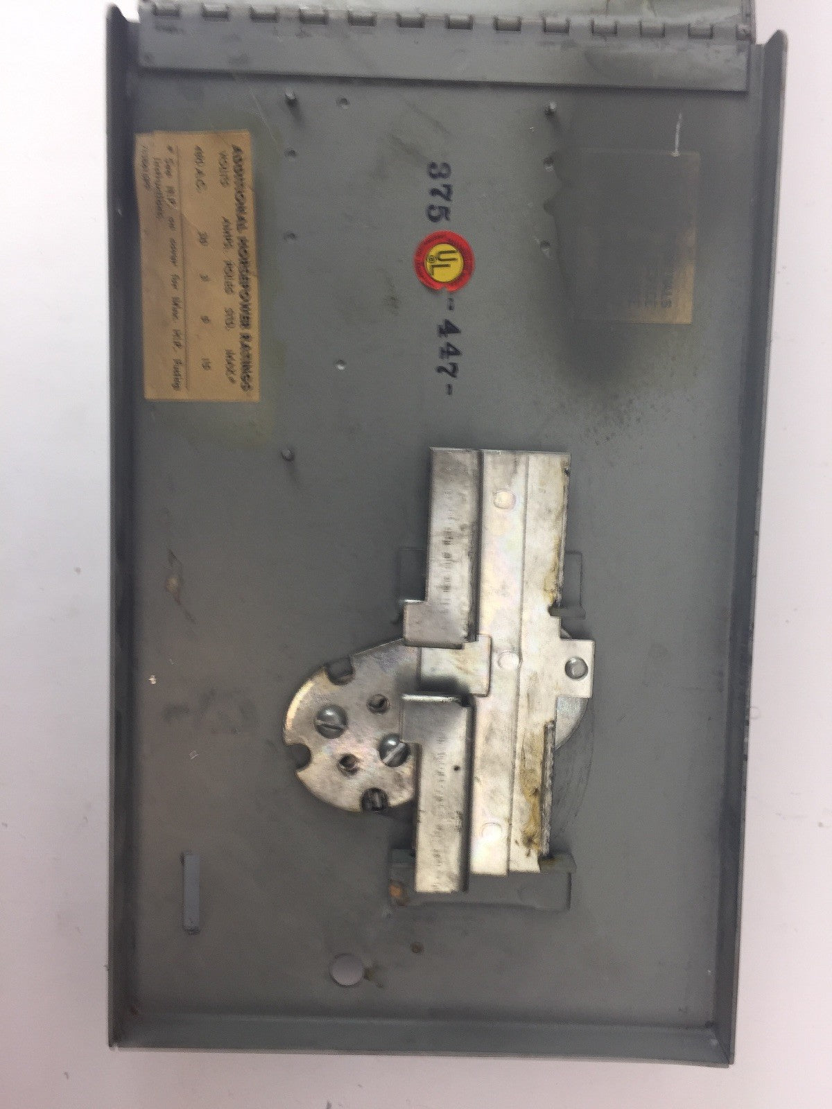 GE QMR 30A 600VAC 3 POLE FUSIBLE INTERRUPTER DD3S33613