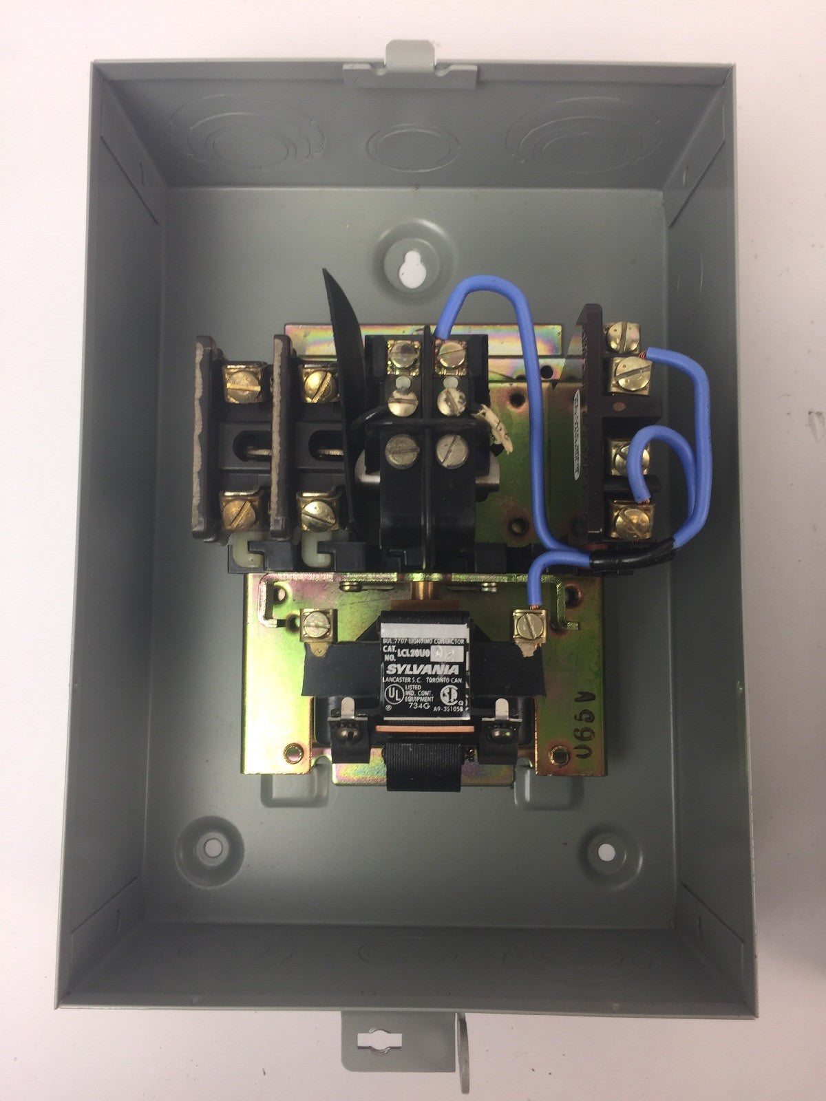 JOSLYN CLARK SYLVANIA LCL20A002-96 LIGHTING CONTACTOR 600VAC 20A COIL 24VDC 60H4