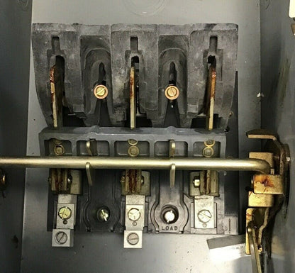 WESTINGHOUSE HUN323 SAFETY SWITCH 100A 240VAC TYPE1 ENCLOSURE-INDOOR7