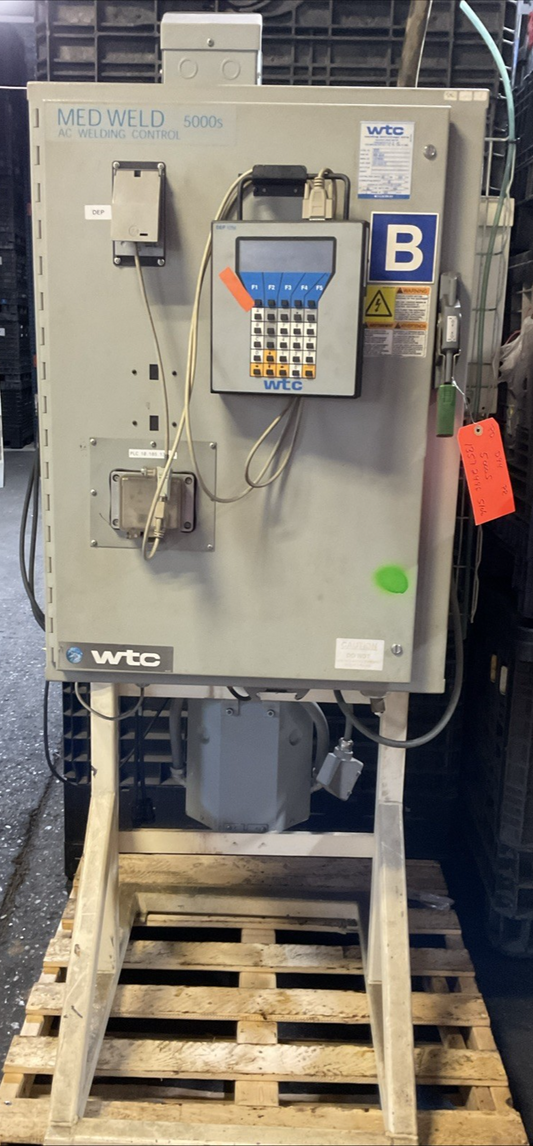 WTC MED WELD 5000S AC WELDING CONTROL 5025 958-2016 QUARTECH 2800 T2535153S0