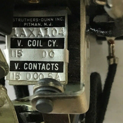 STRUTHERS-DUNN 1AXA104 RELAY 115VDC 60CY 0.5A5