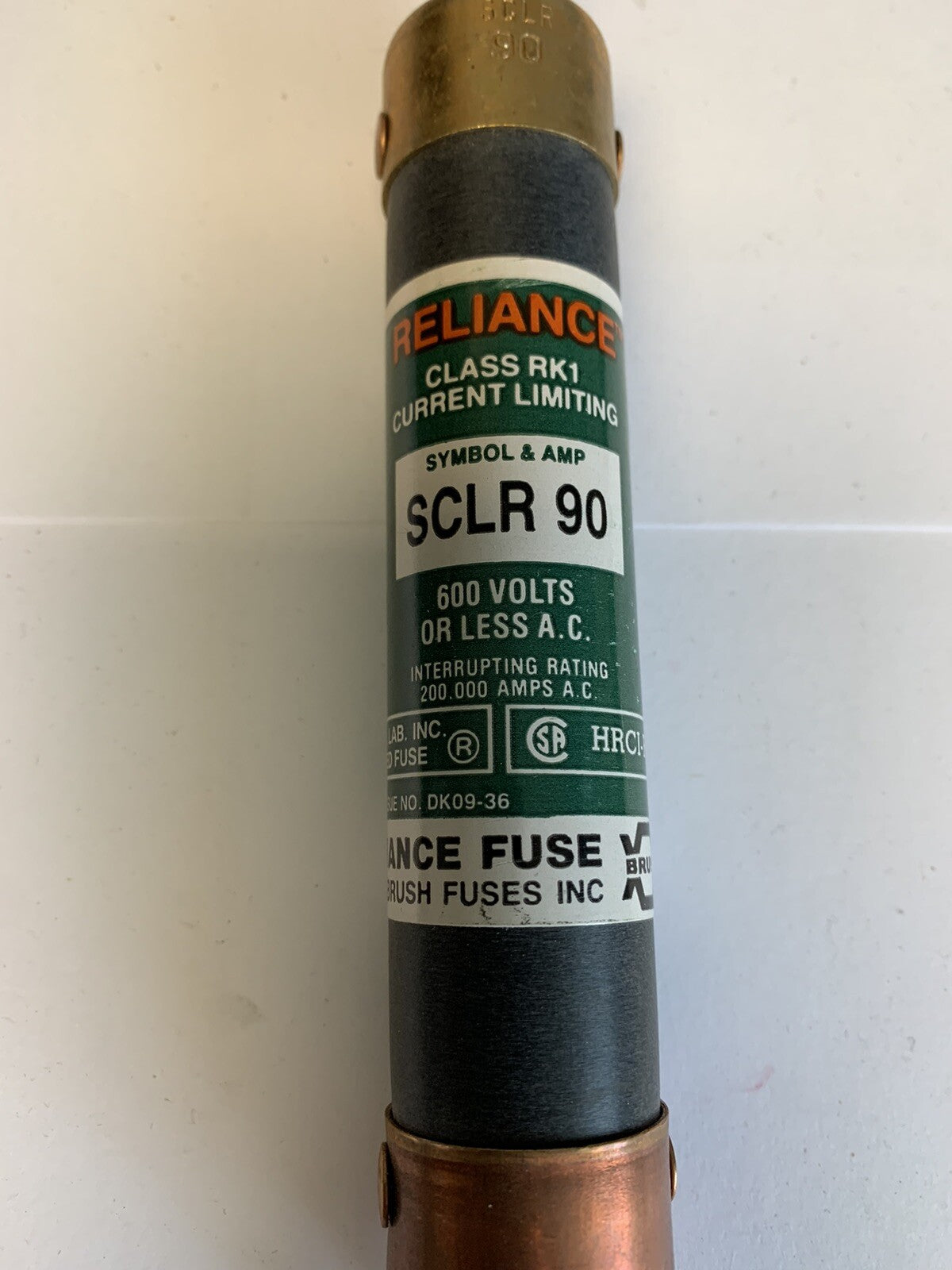 RELIANCE SCLR90 90A 600V Fuse1