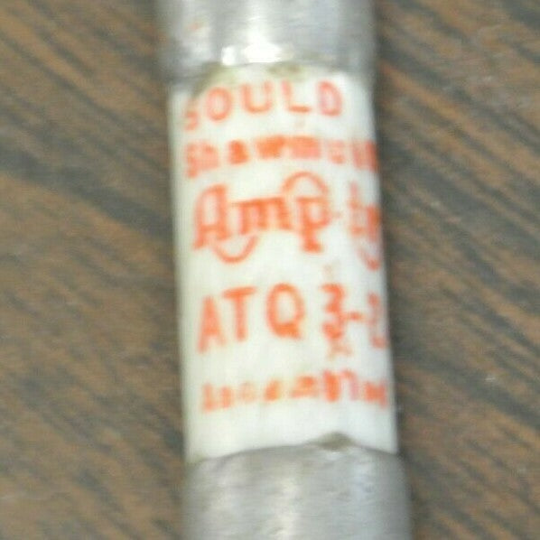 BOX of 10 / GOULD-SHAWMUT ATQ3-2/10 FUSE / 3-2/10A / 500V / NEW SURPLUS1