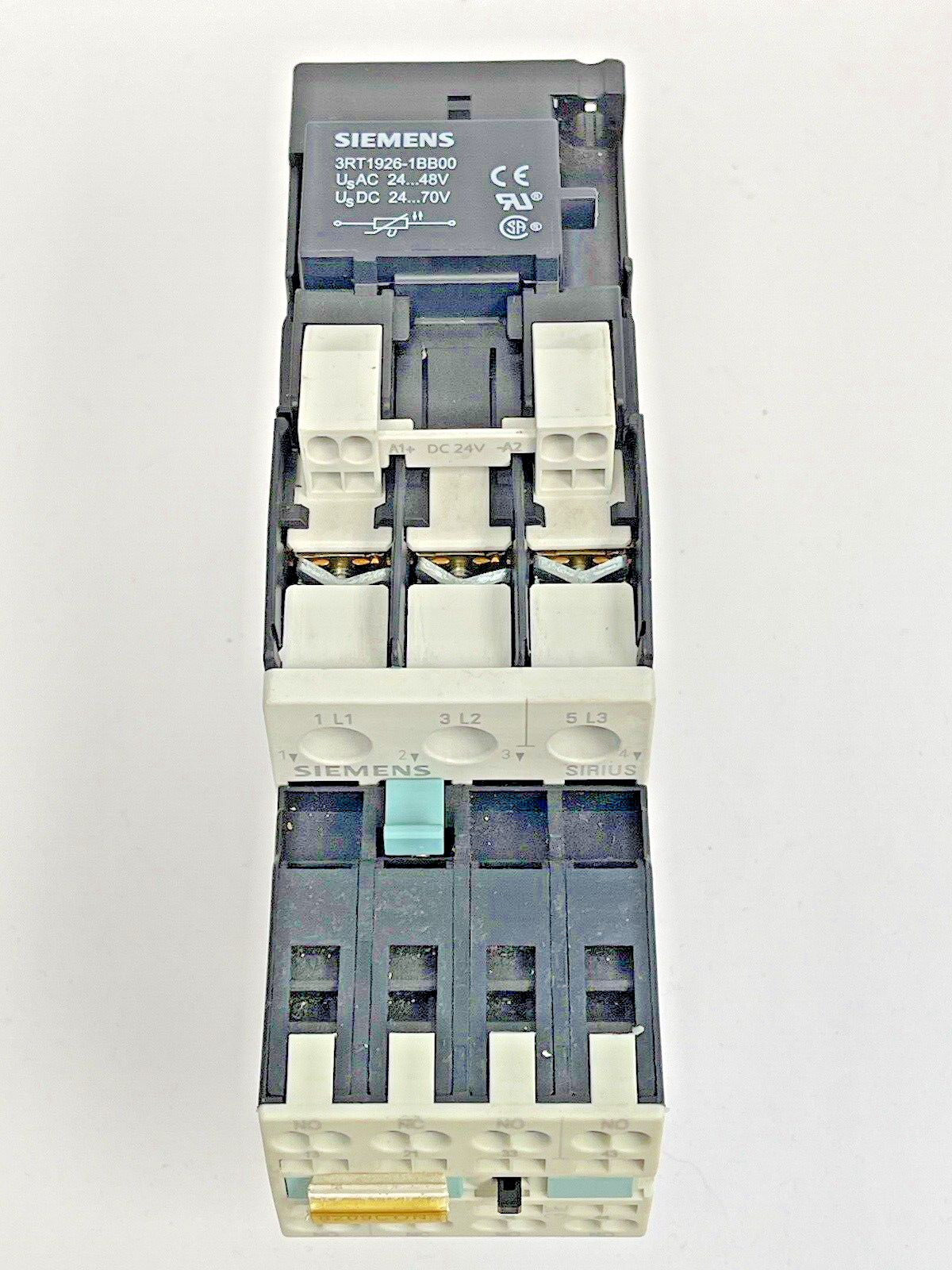 SIEMENS - 3RT1024-3B..0 & 3RH1921-2HA31 & 3RT1926-1BB00 W/ 24VDC COIL2