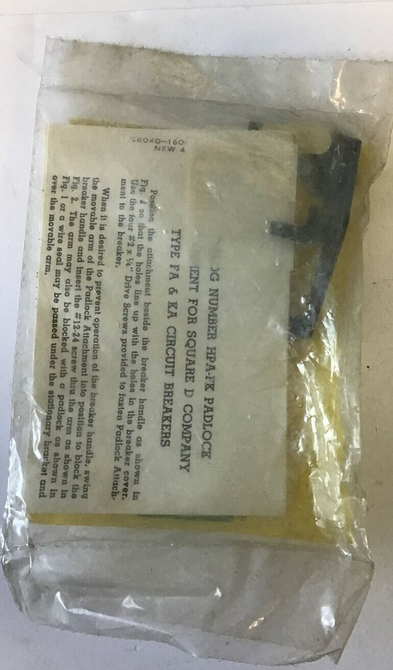 SQUARE D HPA-FK HANDLE LOCKOFF KIT  ***LOTOF2***2