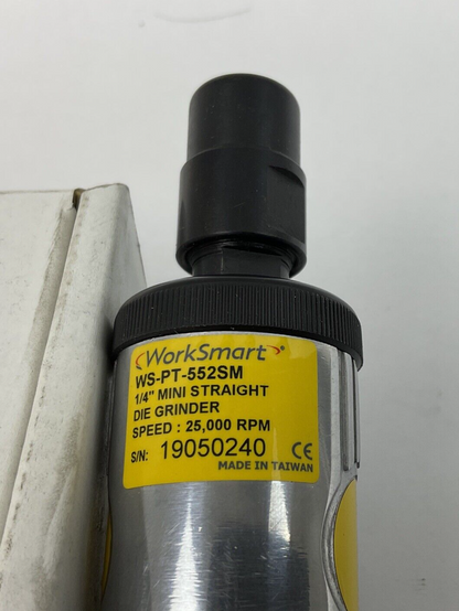 WORKSMART WS-PT-552SM 1/4" MINI STRAIGHT DIE GRINDER7