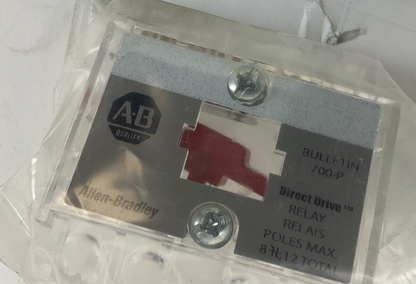 ALLEN BRADLEY 700DC-P000Z24  24VDC CONROL RELAY SER.E 20A 600VAC4