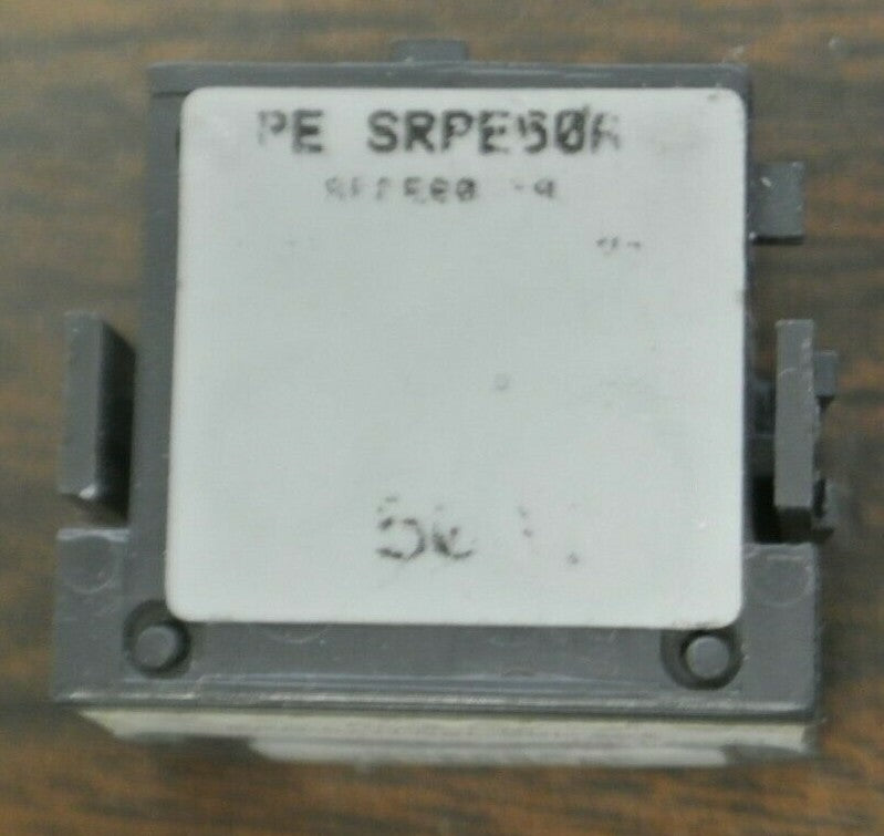 GE SRPE50A 50A TRIP UNIT for CIRCUIT BREAKER FRAME SIZES SED / SEH / SEL / SEP 0