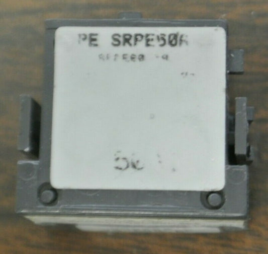GE SRPE50A 50A TRIP UNIT for CIRCUIT BREAKER FRAME SIZES SED / SEH / SEL / SEP 0