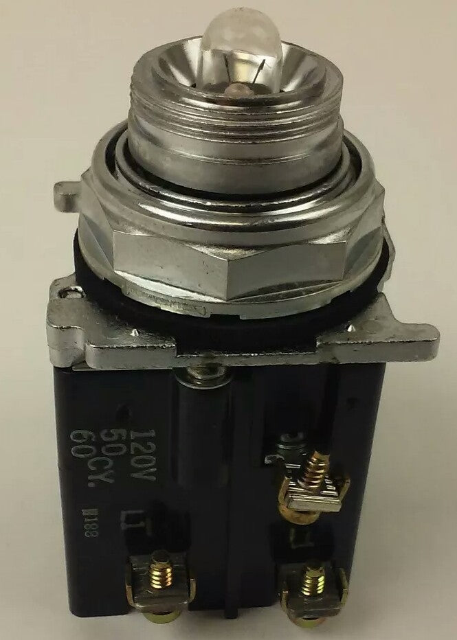 CUTLER HAMMER, 10250T221 PRETEST LIGHT, 120V, 50/60HZ,TRANS.-1 HOLE MTG2