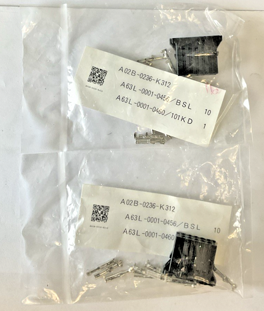 FANUC A02B-0236-K312 CONNECTOR A63L-0001-0456/ A63L-0001-0460***LOTOF2***0