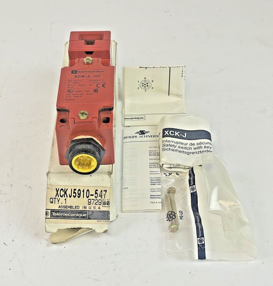 TELEMECANIQUE - XCK-J5910H7 - LIMIT SWITCH - 240 VAC, 3A - XCKJ5910-5470