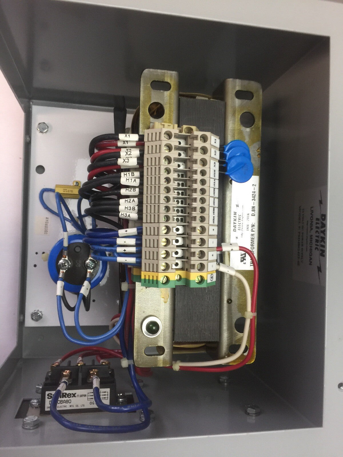 DAYKIN ELECTRIC PSD4862425-4E 24 VOLT DC POWER SUPPLY10