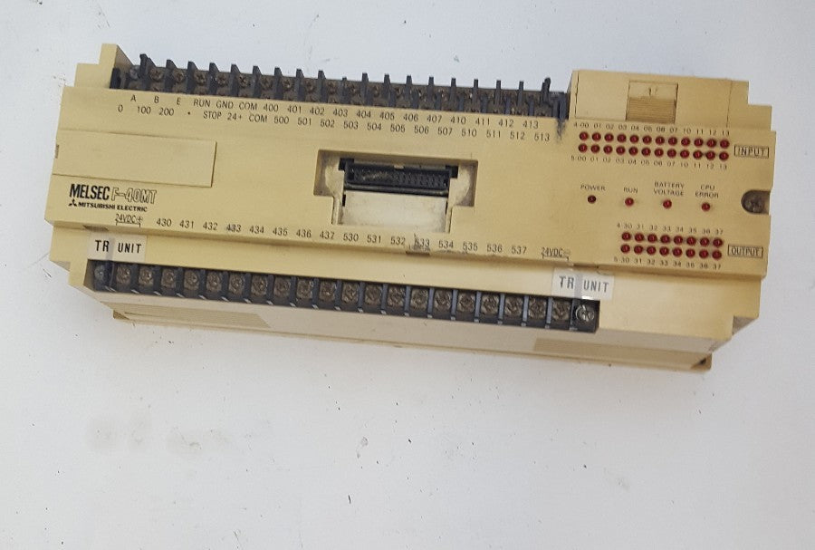 MITSUBISHI MELSEC F-40M PLC PROGRAMMABLE CONTROL MODULE F-40MR-UL0