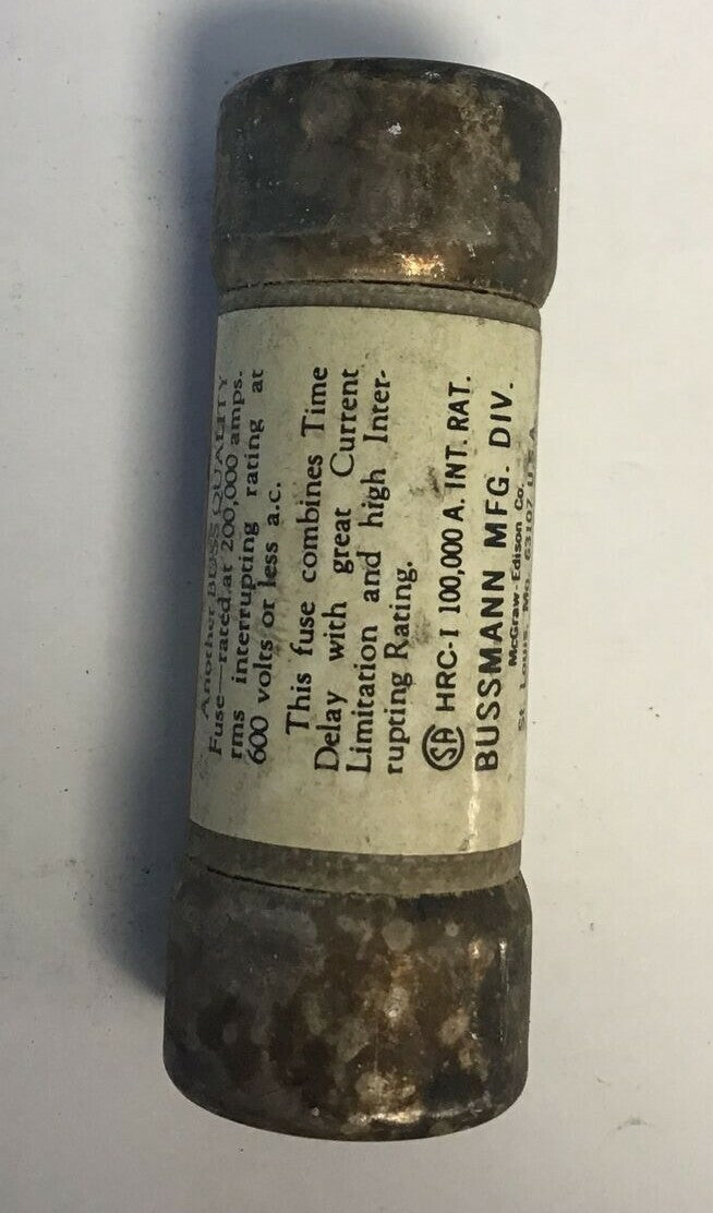 BUSS JHC 20 HI-CAP FUSE 600VAC TIME DELAY****LOTOF5****3
