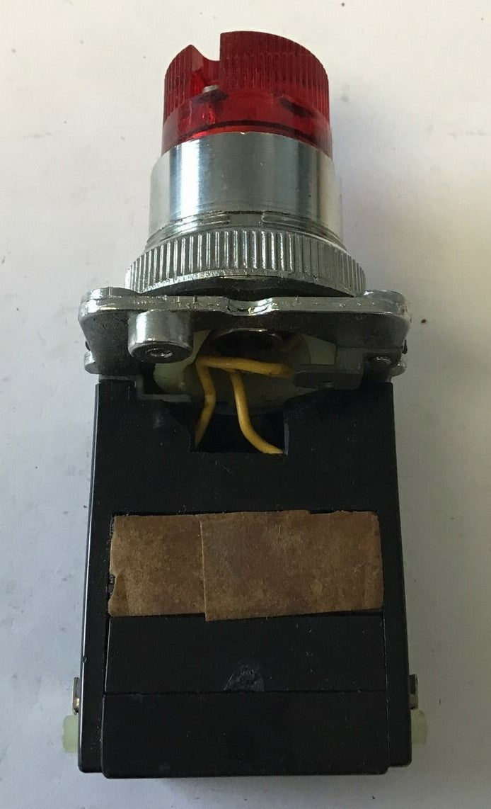  REES 4300-979 SELECTOR KNOB 949-6645 RED KNOB 115V 60CY4