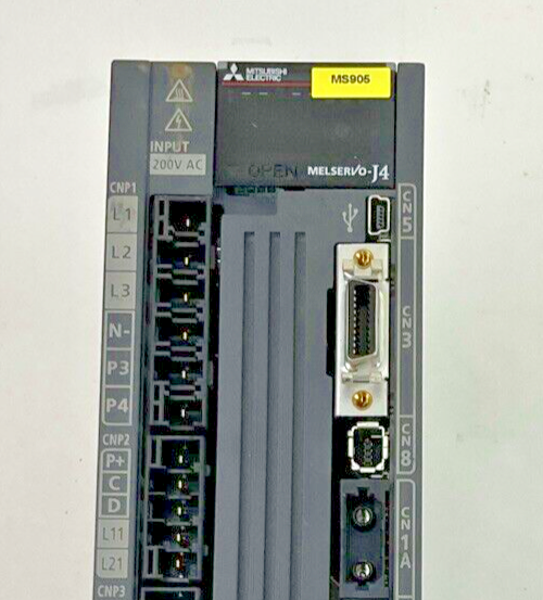 MITSUBISHI MR-J4-70B-RJ SERVO DRIVE MODULE 750W 240VAC 8/6.5A 50/60HZ2