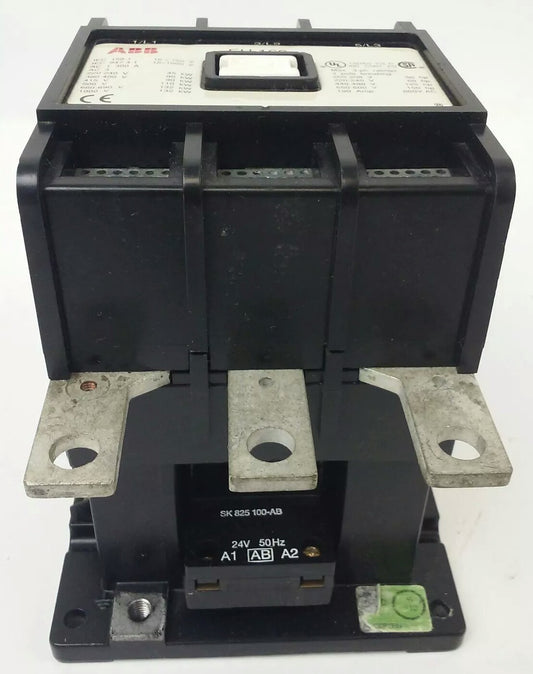 ABB EH160 CONTACTOR, 3PH, 3P BREAKING, 600V, 50-150H.P., 190A, 24V COIL, NEW0