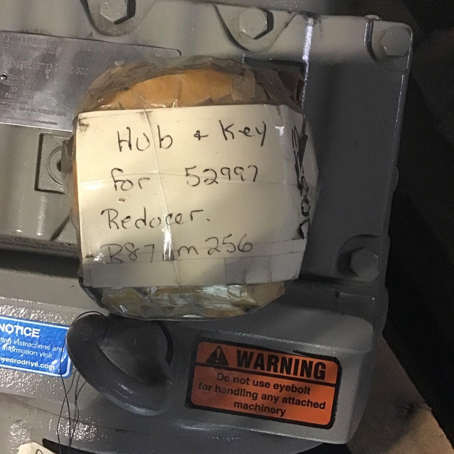 SEW EURO-DRIVE R87AM254/256 GEAR REDUCER 17.08 RATIO TORQUE 123011