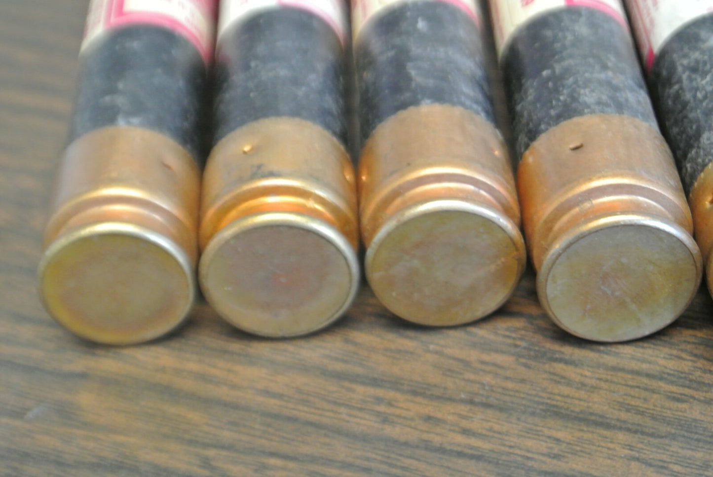 / BUSS FRS-R-5 FUSETRON DUAL-ELEMENT TIME-DELAY RK5 FUSES 5A 600V***LOTOF9***3