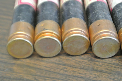 / BUSS FRS-R-5 FUSETRON DUAL-ELEMENT TIME-DELAY RK5 FUSES 5A 600V***LOTOF9***3