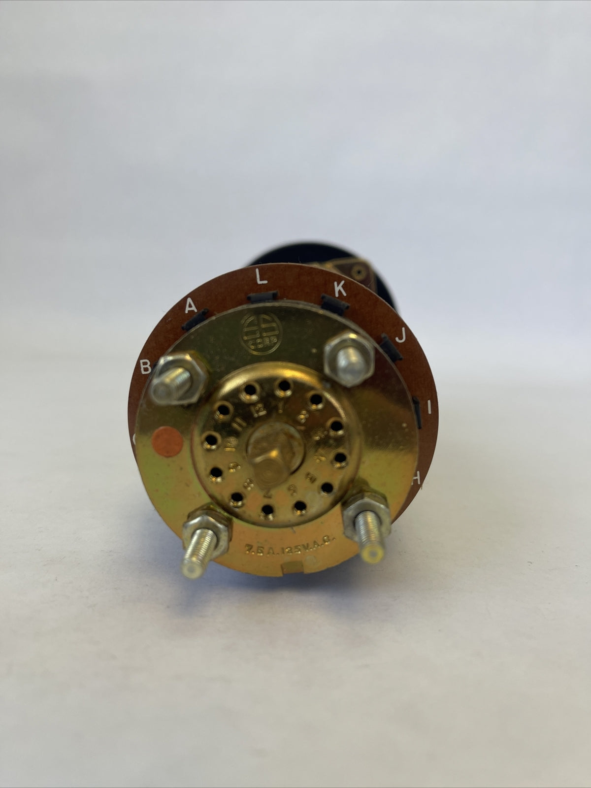 ELECTRO SWITCH CORP 25916LA ROTARY SELECTOR SWITCH 7.5A 125VAC SERIES 252