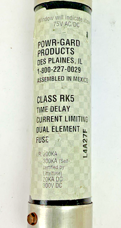LITTELFUSE FLSR 90 ID INDICATOR FUSE 75-600VAC 90A ***LOTOF6***5