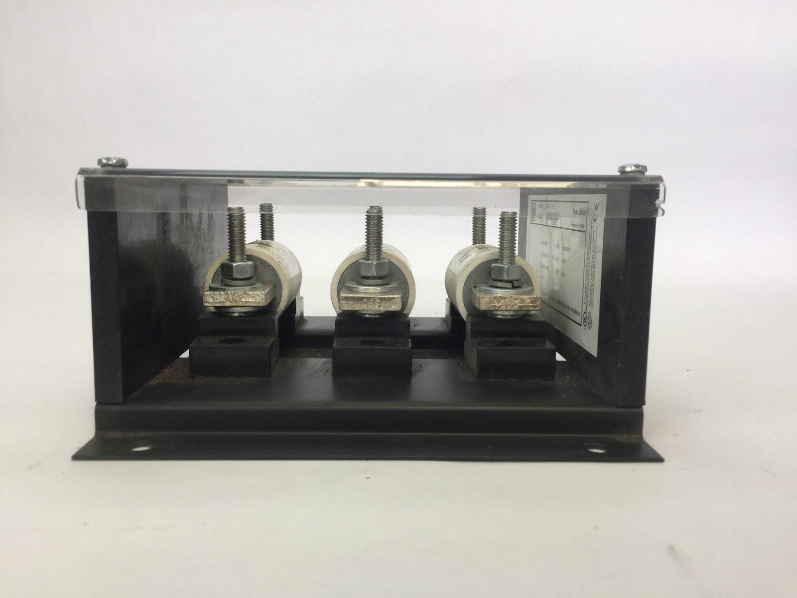 UNICO 109339 ECL 1 FUSE BLOCK 225-600A WITH 3 FWH-300A FUSES 300A 500V AC/DC5