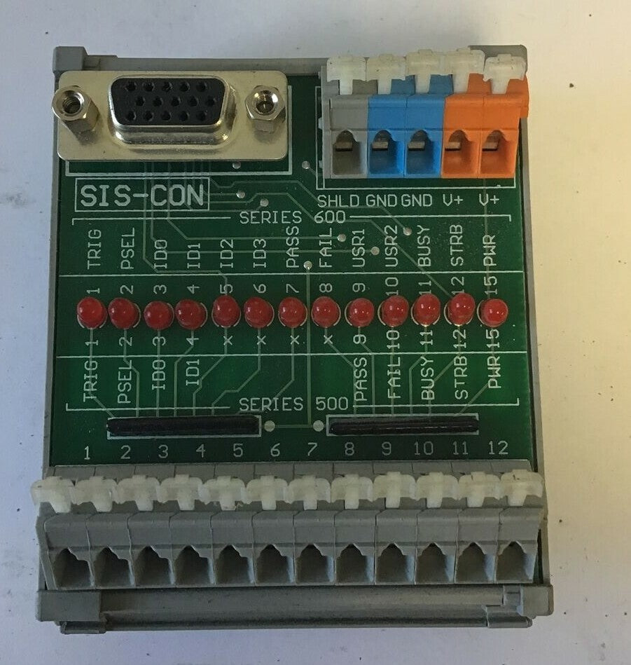 WAGO SIS-CON BREAKOUT MODULE SERIES 500/6000