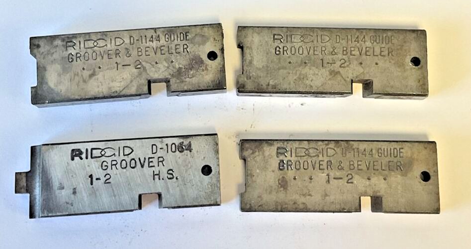 RIDGID D-1144 GUIDE GROOVER & BEVELER 1-20